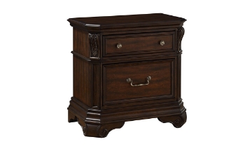 Picture of Monroe Cherry 2-Drawer Nightstand
