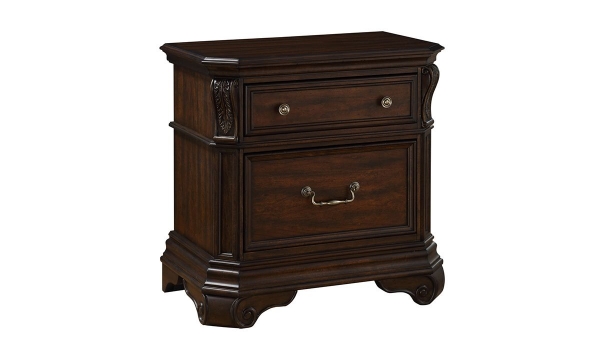 Picture of Monroe Cherry 2-Drawer Nightstand