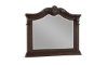 Picture of Monroe Cherry Landscape Mirror