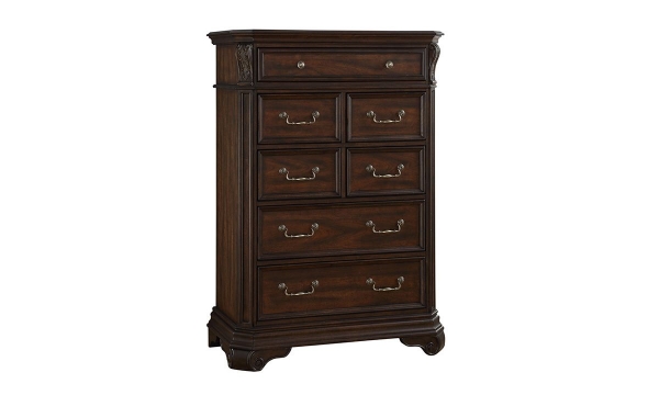 Picture of Monroe Cherry 7-Drawer Chest