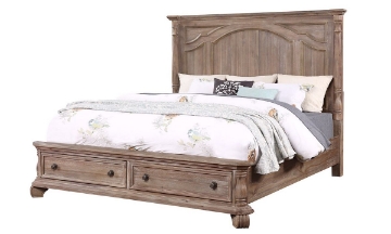 Picture of Tilly Taupe Queen Storage Bed