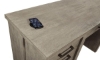 Picture of Platinum Gray Linen 2- Piece Desk