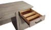 Picture of Platinum Gray Linen 2- Piece Desk