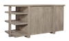 Picture of Platinum Gray Linen 60” Open Shelf Desk