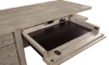 Picture of Platinum Gray Linen 60” Open Shelf Desk
