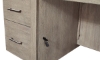 Picture of Platinum Gray Linen 66” Executive Desk