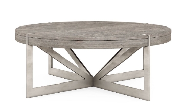 Picture of Sojourn Natural Gray Round Cocktail Table