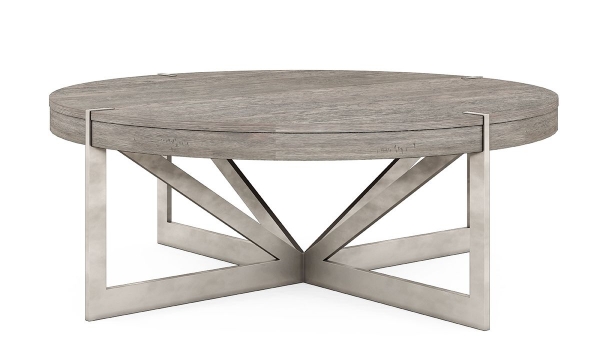 Picture of Sojourn Natural Gray Round Cocktail Table