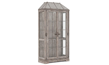 Picture of Etienne Natural Gray China Cabinet
