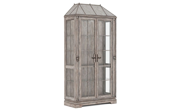 Picture of Etienne Natural Gray China Cabinet