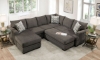 Picture of Croft Charcoal Storage Ottoman