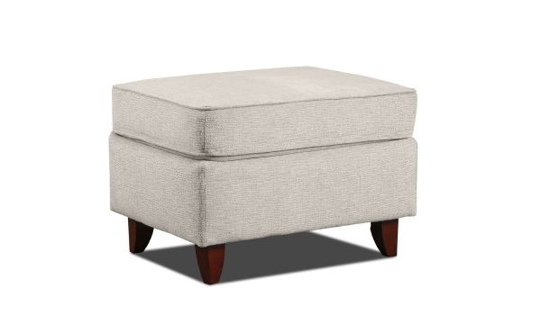Picture of Harleston Cream Ottoman