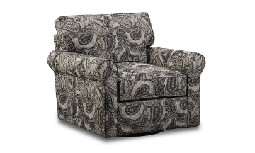 Picture of Collins Paisley Swivel Chair