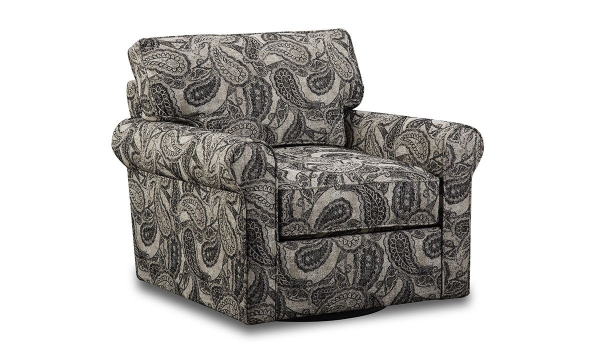 Picture of Collins Paisley Swivel Chair