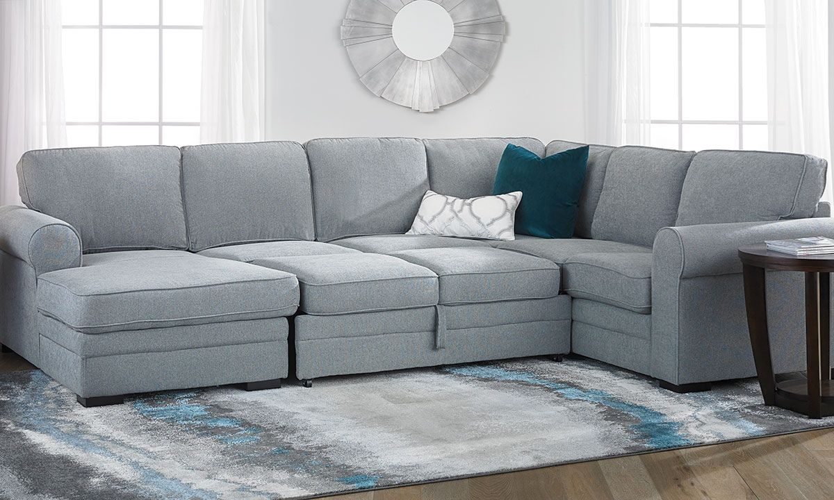Left Storage Chaise
