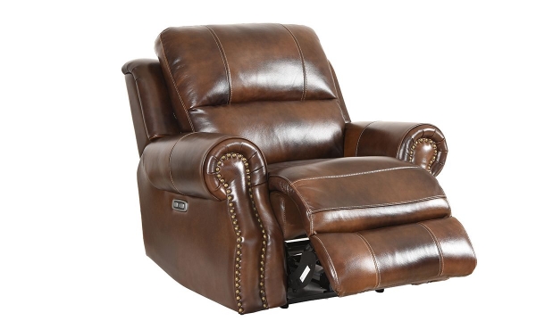 Picture of Ares Chocolate Leather Power Recliner
