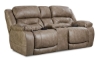 Picture of Carlton Mushroom Dual Power Reclining Console Loveseat