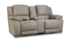 Picture of Belmond Nickel Dual Power Reclining Console Loveseat