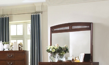 Picture of Parkhurst Cherry Landscape Mirror