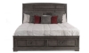 Picture of Parkhurst Gray Queen Sleigh Storage Bed