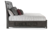 Picture of Parkhurst Gray Queen Sleigh Storage Bed
