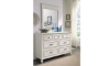 Picture of Lakehouse Pebble White Vertical Mirror