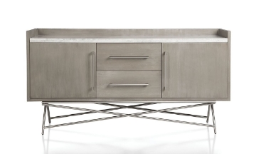 Picture of Coral Gray Marble Sideboard