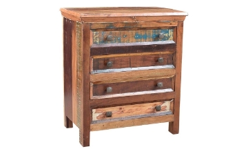 Picture of Sri Lanka Handcrafted Solid Wood Nightstand