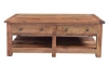 Picture of Nepal Handcrafted Solid Wood Rectangle Cocktail Table