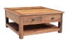 Picture of Nepal Handcrafted Solid Wood Square Cocktail Table