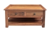 Picture of Nepal Handcrafted Solid Wood Square Cocktail Table