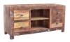 Picture of Ganges 60-Inch Handcrafted Solid Wood Media Console