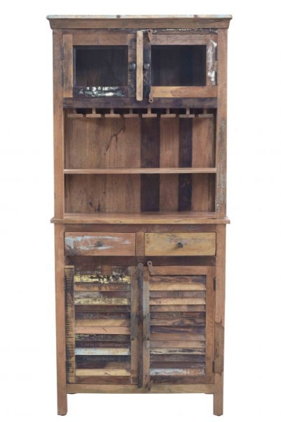 Picture of Hooka Handmade Solid Wood Bar Cabinet