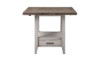Picture of Abacus Alabaster and Honey Round Counter Height Dining Table