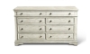 Picture of Highland Park White 8-Drawer Dresser