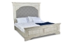 Picture of Highland Park White Upholstered Queen Bed