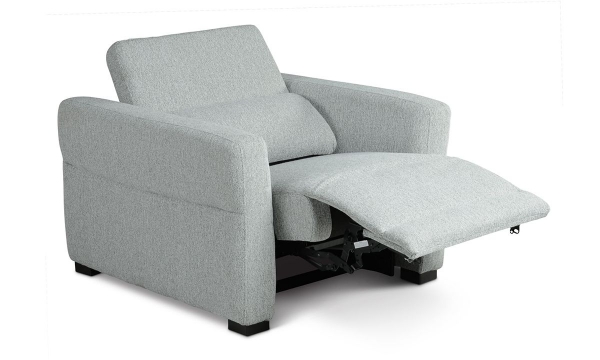 Picture of Isla Gray Power Recliner with Power Headrest