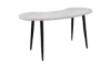 Picture of Kinsley White Marble Kidney Shape Desk