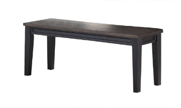 Picture of Raven Farmhouse Two-Tone Dining Bench