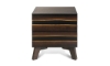 Picture of Greentown Brown Solid Pine 2-Drawer Nightstand