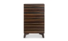 Picture of Greentown Brown Solid Pine 5-Drawer Chest