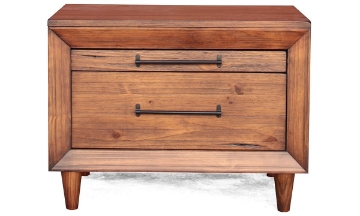 Picture of Denver Brown 2-Drawer Nightstand