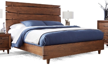 Picture of Denver Brown Full Panel Bed