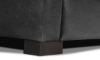 Picture of Medici Gray Leather Loveseat
