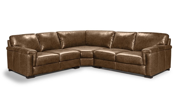 Picture of Medici Chestnut 3-Piece Corner Sectional