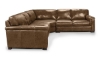 Picture of Medici Chestnut 3-Piece Corner Sectional