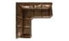 Picture of Medici Chestnut 3-Piece Corner Sectional