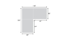 Picture of Medici Chestnut 3-Piece Corner Sectional