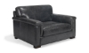 Picture of Medici Gray Leather Armchair