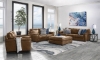 Picture of Medici Chestnut Leather Armchair